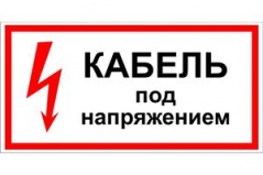 Э04 Кабель под напряжением! купить по цене 40 руб., в Москве и Екатеринбурге.